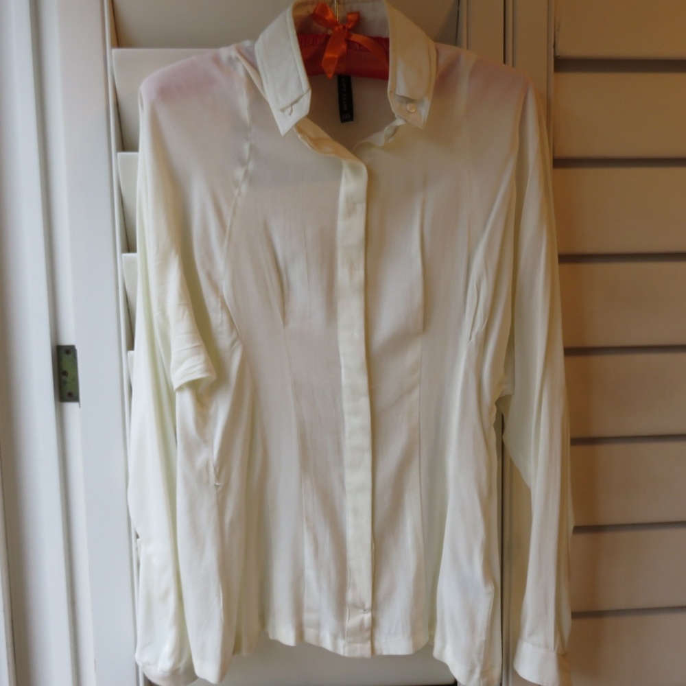 concept club blouse ivery XS Womens